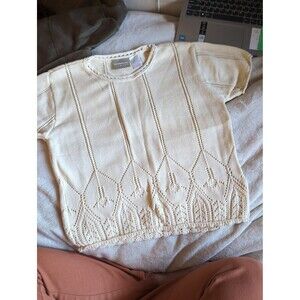 Liz cialborne medium white shirt